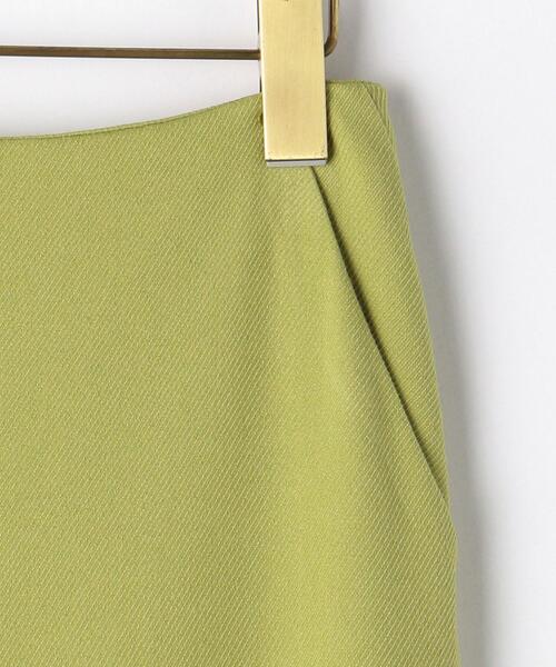 green label relaxing（グリーンレーベルリラクシング）の「カルゼ タイト スカート（スカート・レディース・パープル/ライム・FREE）」の12枚目の写真