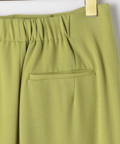 green label relaxing（グリーンレーベルリラクシング）の「カルゼ タイト スカート（スカート・レディース・パープル/ライム・FREE）」の13枚目の写真