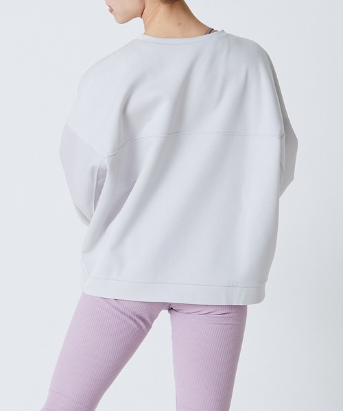 Julier Yoga and Relax（ジュリエヨガアンドリラックス）の「Julier ダンボールバルーンプルオーバー（スウェット・レディース・ミント/ライトグレー・FREE）」の13枚目の写真