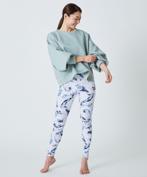 Julier Yoga and Relax（ジュリエヨガアンドリラックス）の「Julier ダンボールバルーンプルオーバー（スウェット・レディース・ミント/ライトグレー・FREE）」の11枚目の写真