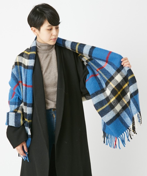 大判チェックストール JURA TARTAN KNEE RUG TWEEDMILL ツイードミル】JURA TARTAN KNEE RUG ストール チェック柄