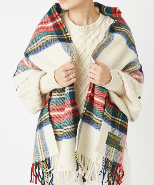 TWEEDMILL ツイードミル】JURA TARTAN KNEE RUG ストール チェック柄