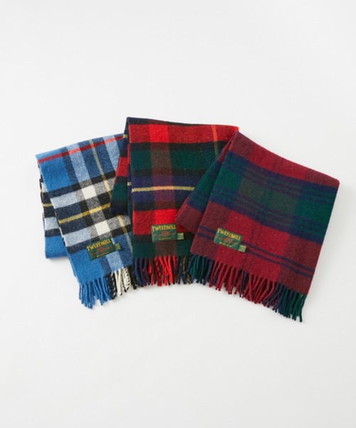 TWEEDMILL ツイードミル】JURA TARTAN KNEE RUG ストール チェック柄
