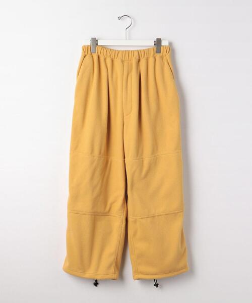 wonderland（ワンダーランド）の「＜wonderland＞ DBL KNEE FLC PT/パンツ（その他パンツ・メンズ・ブラック/クリーム・0/1）」の2枚目の写真