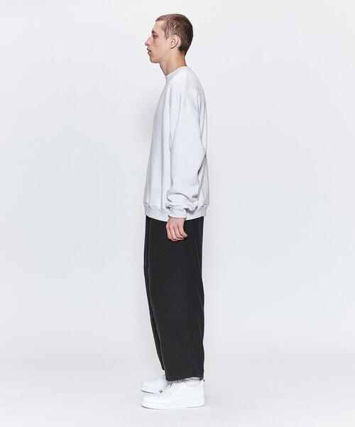 wonderland（ワンダーランド）の「＜wonderland＞ DBL KNEE FLC PT/パンツ（その他パンツ・メンズ・ブラック/クリーム・0/1）」の7枚目の写真