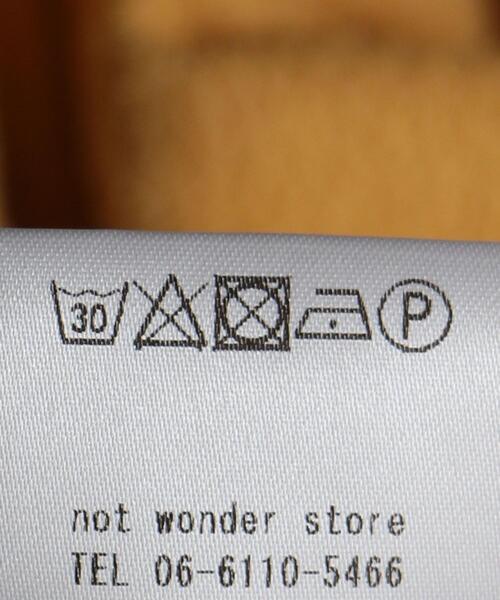 wonderland（ワンダーランド）の「＜wonderland＞ DBL KNEE FLC PT/パンツ（その他パンツ・メンズ・ブラック/クリーム・0/1）」の11枚目の写真