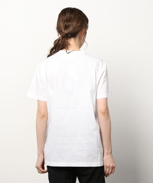 DSQUARED2（ディースクエアード）の「T-SHIRT /LOGO SPRAY TEE /I SMOKE FIT /WASH /0221（Tシャツ/カットソー・レディース・ホワイト/レッド/ブラック・S/M/XS）」の7枚目の写真