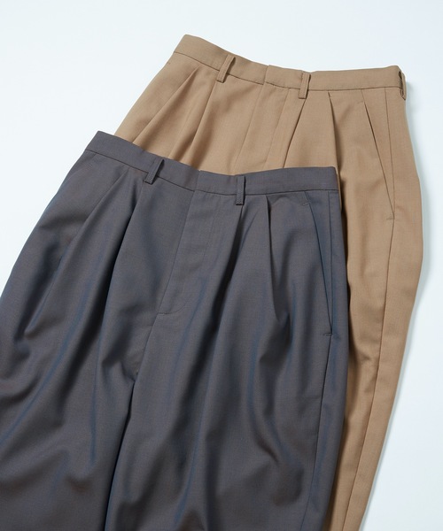 Dulcamara（ドゥルカマラ）の「よそいきオーバータックPT -YOSOIKI-（スラックス・メンズ・ブラウン/ブラック/ブルーグレー・0/1/2）」の12枚目の写真