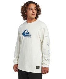 PEANUTS GO WITH THE/クイックシルバーピーナッツコラボ長袖ロンT