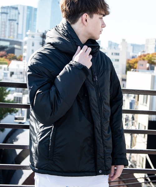 8(eight)(エイト)の「中綿マウンテンパーカー(マウンテンパーカー・メンズ・ブラック/オリーブ/ベージュ/ネイビー/チャコールグレー・SMALL/MEDIUM/X-LARGE/LARGE)」の18枚目の写真