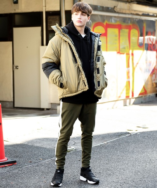 8(eight)(エイト)の「中綿マウンテンパーカー(マウンテンパーカー・メンズ・ブラック/オリーブ/ベージュ/ネイビー/チャコールグレー・SMALL/MEDIUM/X-LARGE/LARGE)」の9枚目の写真