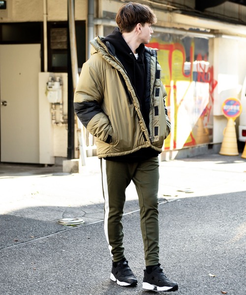 8(eight)(エイト)の「中綿マウンテンパーカー(マウンテンパーカー・メンズ・ブラック/オリーブ/ベージュ/ネイビー/チャコールグレー・SMALL/MEDIUM/X-LARGE/LARGE)」の6枚目の写真