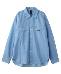 L/S DUNGAREE WORK SHIRT　サイラスダンガリーワークシャツ