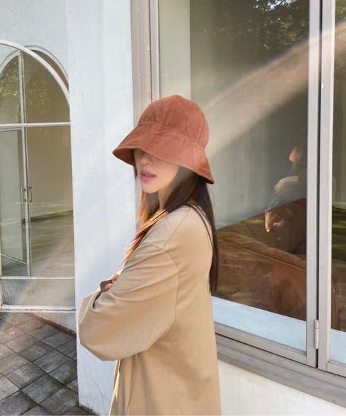 Didot.showroom(ディドット ショールーム)の「squeeze round hat(ハット・レディース・チャコールグレー/ブラック/ベージュ/ブラウン・FREE)」の10枚目の写真