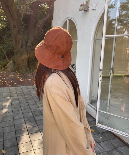 Didot.showroom(ディドット ショールーム)の「squeeze round hat(ハット・レディース・チャコールグレー/ブラック/ベージュ/ブラウン・FREE)」の12枚目の写真