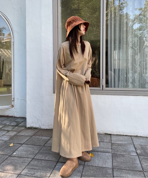 Didot.showroom(ディドット ショールーム)の「squeeze round hat(ハット・レディース・チャコールグレー/ブラック/ベージュ/ブラウン・FREE)」の17枚目の写真