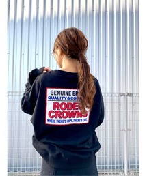 RODEO CROWNS WIDE BOWL | ボックスロゴパッチスウェット(スウェット)