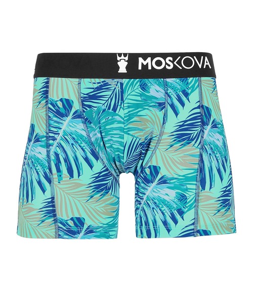 MOSKOVA(モスコヴァ)の「ボクサーパンツ メンズ 男性 下着 モスコヴァ MOSKOVA ロング アンダーウェア かっこいい フード ロゴ フラワー 花柄 ブランド M2 POLYAMIDE(ボクサーパンツ・メンズ・その他1/ブラック/ホワイト・X-LARGE/SMALL/MEDIUM/LARGE)」の3枚目の写真