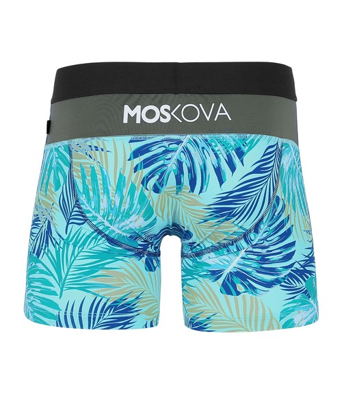 MOSKOVA(モスコヴァ)の「ボクサーパンツ メンズ 男性 下着 モスコヴァ MOSKOVA ロング アンダーウェア かっこいい フード ロゴ フラワー 花柄 ブランド M2 POLYAMIDE(ボクサーパンツ・メンズ・その他1/ブラック/ホワイト・X-LARGE/SMALL/MEDIUM/LARGE)」の4枚目の写真