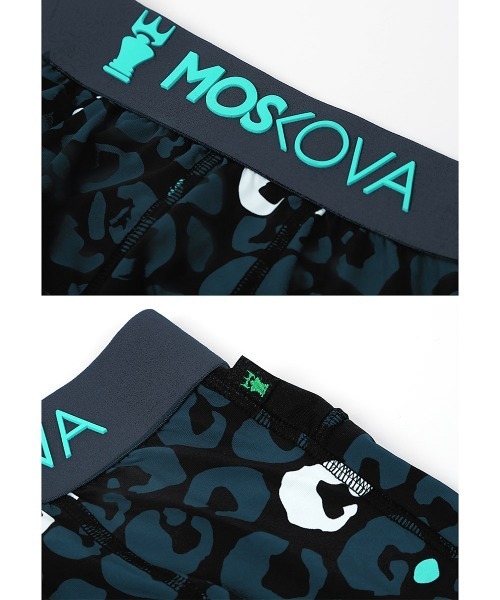 MOSKOVA(モスコヴァ)の「ボクサーパンツ メンズ 男性 下着 モスコヴァ MOSKOVA ロング アンダーウェア かっこいい フード ロゴ フラワー 花柄 ブランド M2 POLYAMIDE(ボクサーパンツ・メンズ・その他1/ブラック/ホワイト・X-LARGE/SMALL/MEDIUM/LARGE)」の6枚目の写真