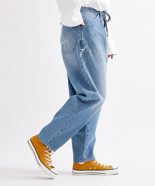 JOURNAL STANDARD(ジャーナルスタンダード)の「デニム トレイル ペイント バルーン パンツ(デニムパンツ・メンズ・インディゴブルー/アイボリー・SMALL/MEDIUM/LARGE)」の16枚目の写真