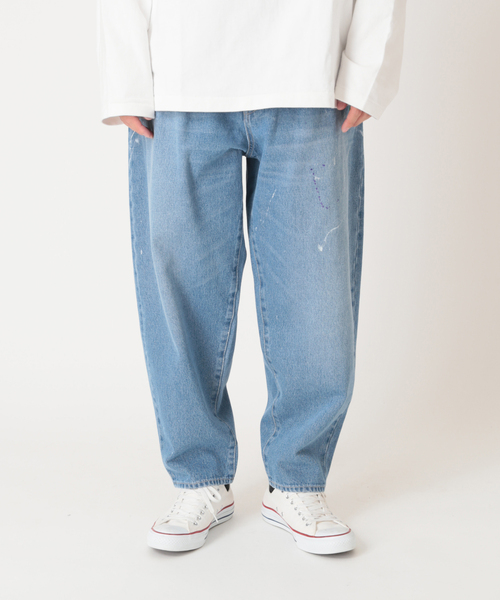 JOURNAL STANDARD(ジャーナルスタンダード)の「デニム トレイル ペイント バルーン パンツ(デニムパンツ・メンズ・インディゴブルー/アイボリー・SMALL/MEDIUM/LARGE)」の20枚目の写真