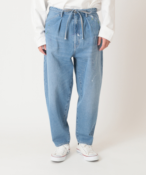 JOURNAL STANDARD(ジャーナルスタンダード)の「デニム トレイル ペイント バルーン パンツ(デニムパンツ・メンズ・インディゴブルー/アイボリー・SMALL/MEDIUM/LARGE)」の21枚目の写真