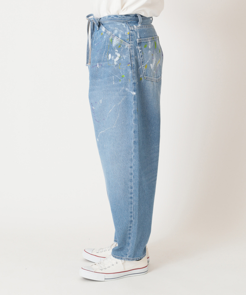 JOURNAL STANDARD(ジャーナルスタンダード)の「デニム トレイル ペイント バルーン パンツ(デニムパンツ・メンズ・インディゴブルー/アイボリー・SMALL/MEDIUM/LARGE)」の22枚目の写真