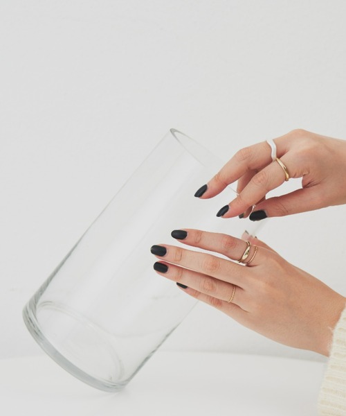 Aunt Marie's（アントマリーズ）の「シンプルリングセット(5点セット)（リング・レディース・シルバー/ゴールド・FREE）」の10枚目の写真