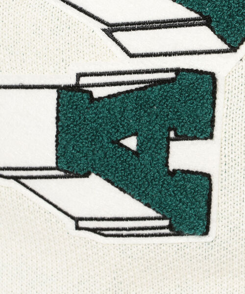 AVIREX（アヴィレックス）の「【直営店限定】 コットン ニット コーディガン サークルロゴ / COTTON KNIT CARDIGAN CIRCLE LOGO / アヴィレックス / AVIREX（カーディガン/ボレロ・メンズ・ブラック/ホワイト・MEDIUM/LARGE）」の17枚目の写真