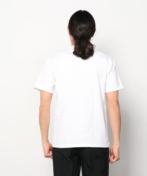 A BATHING APE（アベイシングエイプ）の「BAPE CHECK GIFT APE HEAD TEE M（Tシャツ/カットソー・メンズ・ホワイト/ブラック・MEDIUM/XXX-LARGE/X-LARGE/LARGE/SMALL/XX-LARGE）」の8枚目の写真