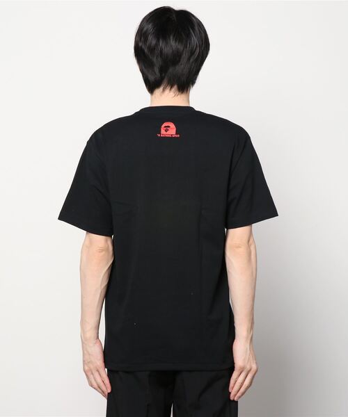 A BATHING APE（アベイシングエイプ）の「BAPE CHECK GIFT APE HEAD TEE M（Tシャツ/カットソー・メンズ・ホワイト/ブラック・MEDIUM/XXX-LARGE/X-LARGE/LARGE/SMALL/XX-LARGE）」の9枚目の写真