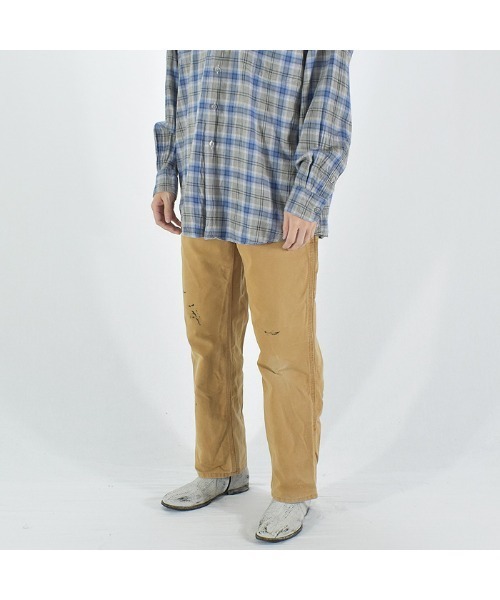 Carhartt(カーハート)の「【ヴィンテージ古着】Carhartt/カーハート ダック地 ペインターパンツ(その他パンツ・メンズ・ベージュ・30inch)」の4枚目の写真