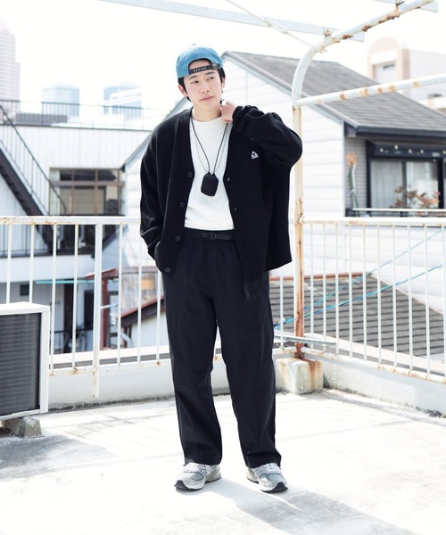 【ユニセックスで着用可能】GERRY/ジェリー別注コラボロゴ刺繍オーバーサイズボリュームニットカーディガン