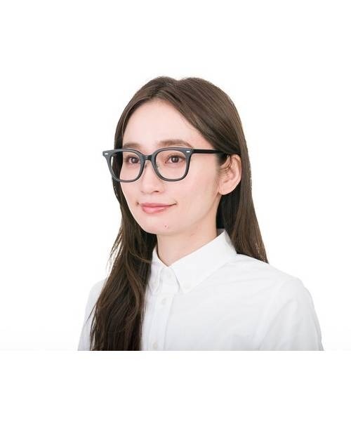 Zoff（ゾフ）の「ウェリントン型 めがね｜Zoff CLASSIC（メガネ・レディース・ブルー/クリア/ブラック/ピンク・FREE）」の11枚目の写真