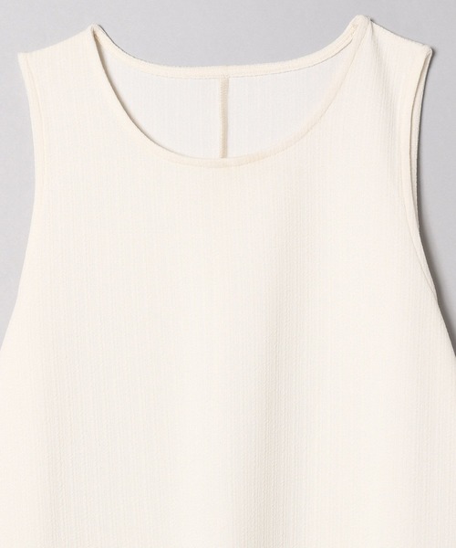 JEANASIS(ジーナシス)の「サイドホールギャザーキャミ2P/270433(ワンピース・レディース・ブラック/ピンク・FREE)」の4枚目の写真