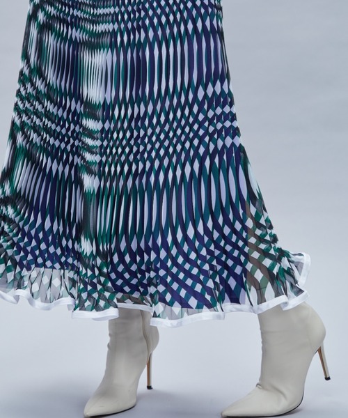 UN3D プリーツロンパース セール】TUCK PLEATS SK / タックプリーツスカート（スカート