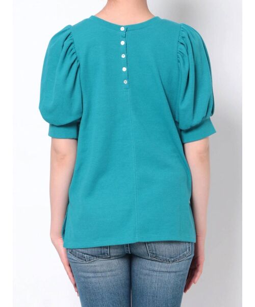 Ungrid(アングリッド)の「【WEB限定】ショルダーデザインTee(Tシャツ/カットソー・レディース・オフホワイト/ブラック/オレンジ/ブルー・FREE)」の19枚目の写真