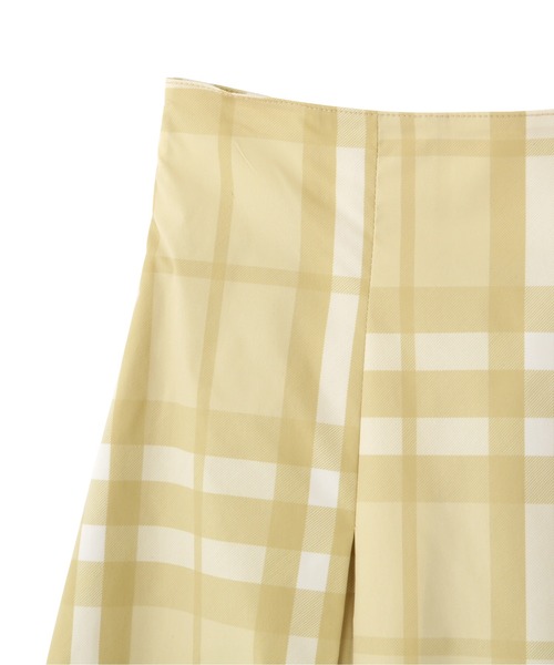 PROPORTION BODY DRESSING(プロポーションボディドレッシング)の「【美人百花4月号掲載商品】フレアチェックスカート / 1212120313(スカート・レディース・イエロー/ダークグレー・MEDIUM/SMALL)」の10枚目の写真