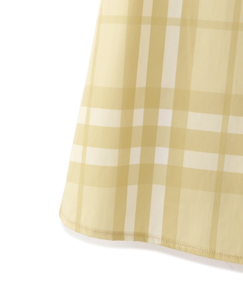 PROPORTION BODY DRESSING(プロポーションボディドレッシング)の「【美人百花4月号掲載商品】フレアチェックスカート / 1212120313(スカート・レディース・イエロー/ダークグレー・MEDIUM/SMALL)」の8枚目の写真