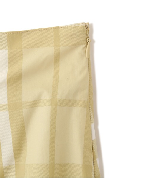PROPORTION BODY DRESSING(プロポーションボディドレッシング)の「【美人百花4月号掲載商品】フレアチェックスカート / 1212120313(スカート・レディース・イエロー/ダークグレー・MEDIUM/SMALL)」の4枚目の写真