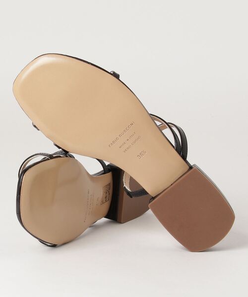 FABIO RUSCONI(ファビオルスコーニ)の「【FABIO RUSCONI/ファビオ ルスコーニ】ローヒールストラップサンダル【MAISON SPECIAL/メゾンスペシャル】(サンダル・レディース・ブラック/ブラウン/オレンジ/ブルー/グリーン・36.5/37.5)」の7枚目の写真