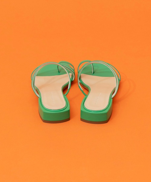 FABIO RUSCONI(ファビオルスコーニ)の「【FABIO RUSCONI/ファビオ ルスコーニ】ローヒールストラップサンダル【MAISON SPECIAL/メゾンスペシャル】(サンダル・レディース・ブラック/ブラウン/オレンジ/ブルー/グリーン・36.5/37.5)」の10枚目の写真