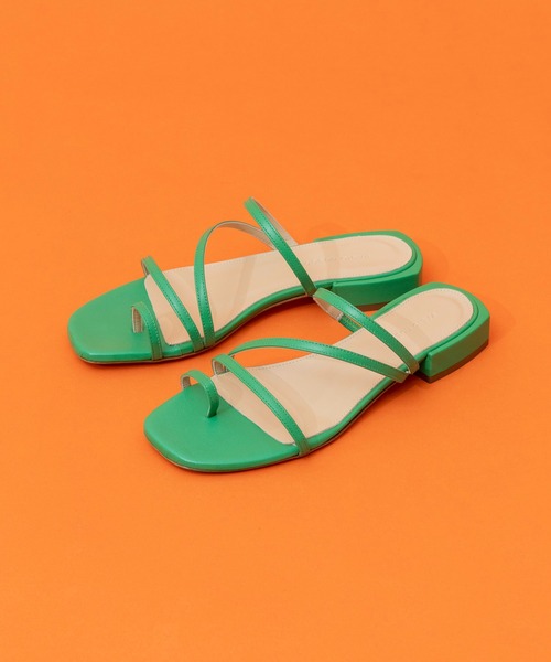 FABIO RUSCONI(ファビオルスコーニ)の「【FABIO RUSCONI/ファビオ ルスコーニ】ローヒールストラップサンダル【MAISON SPECIAL/メゾンスペシャル】(サンダル・レディース・ブラック/ブラウン/オレンジ/ブルー/グリーン・36.5/37.5)」の16枚目の写真