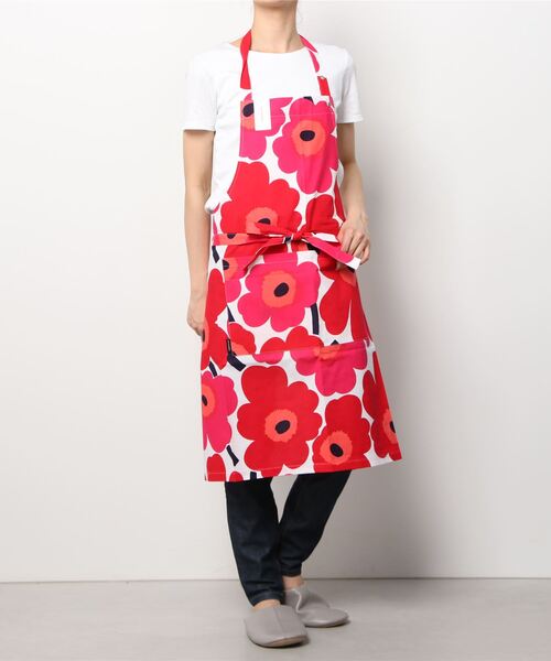 marimekko（マリメッコ）の「marimekko/ エプロン Pieni Unikko