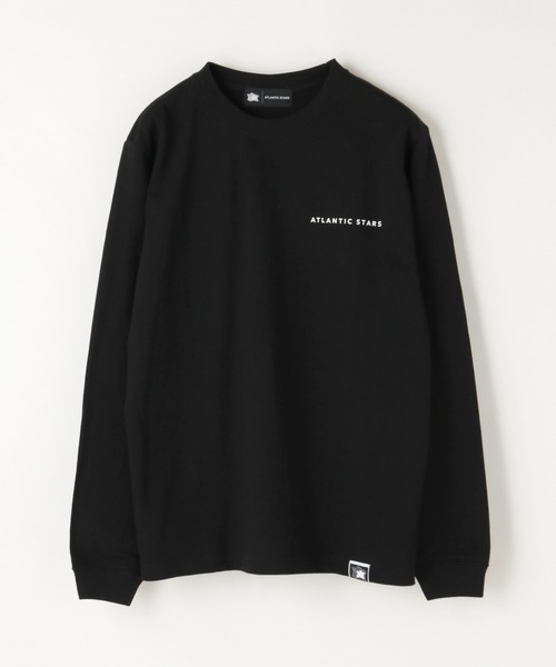 Atlantic STARS(アトランティックスターズ)の「ATLANTIC STARS WEAR | LONG TEE / ロング Tシャツ・ロンT(Tシャツ/カットソー・メンズ・ホワイト/ブラック・S/M/L)」の2枚目の写真