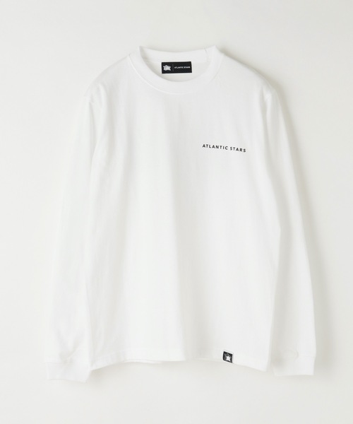 Atlantic STARS(アトランティックスターズ)の「ATLANTIC STARS WEAR | LONG TEE / ロング Tシャツ・ロンT(Tシャツ/カットソー・メンズ・ホワイト/ブラック・S/M/L)」の3枚目の写真