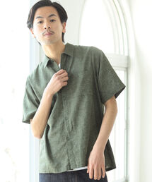 BEAMS | BEAMS / ネオ ルーズフィット スクエアシャツ(シャツ/ブラウス)