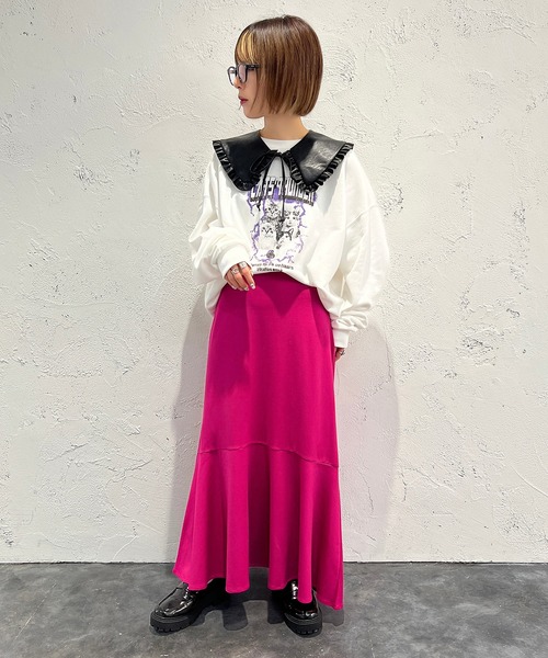 apres jour mignon（アプレジュールミニョン）の「アソートヴィンテージスウェット【ZOZOTOWN限定アイテム】（スウェット・レディース・オフホワイト/ブラック/ホワイト系その他/ブラック系その他/その他/ナチュラル・X-LARGE/フリー）」の10枚目の写真