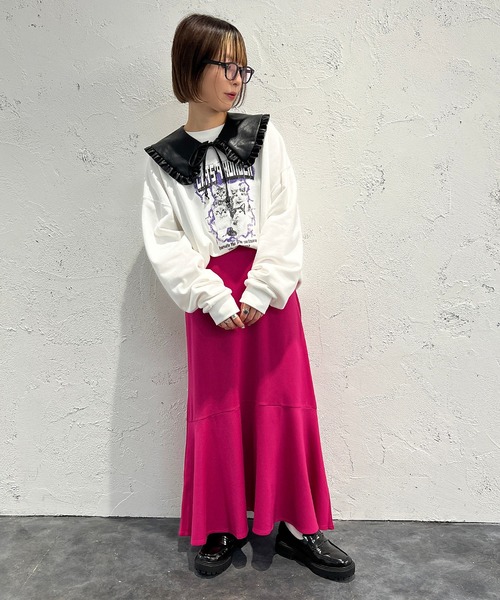 apres jour mignon（アプレジュールミニョン）の「アソートヴィンテージスウェット【ZOZOTOWN限定アイテム】（スウェット・レディース・オフホワイト/ブラック/ホワイト系その他/ブラック系その他/その他/ナチュラル・X-LARGE/フリー）」の11枚目の写真